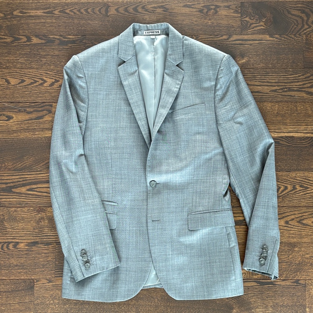 Men's Gray Suit Jacket